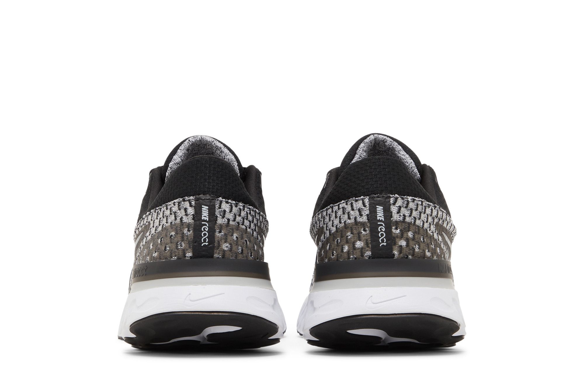 Buy Nike React Infinity Run Flyknit 3 'Black Grey Fog' - DH5392