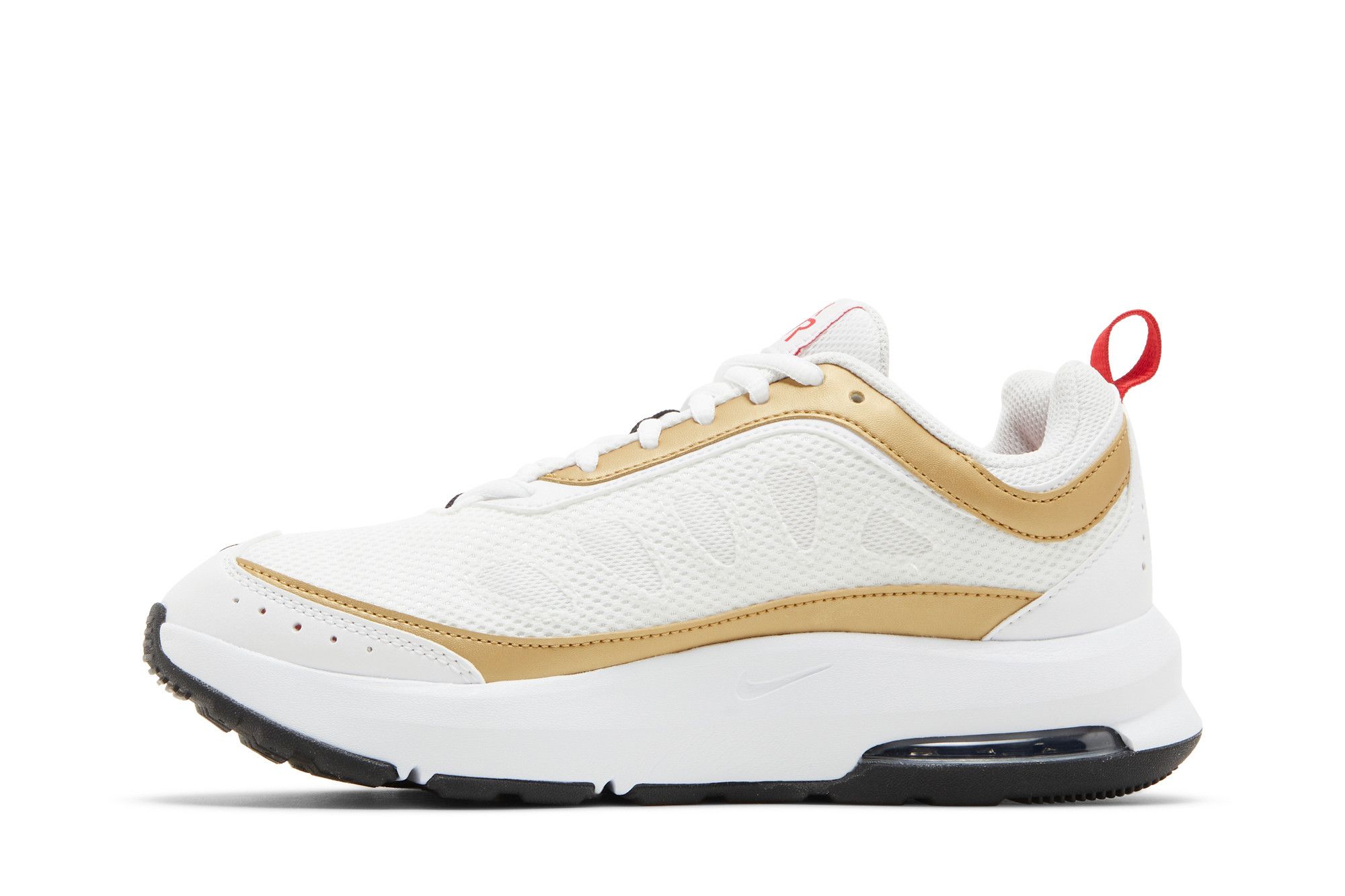 Size 5.0 Wmns Air Max AP White Metallic Gold