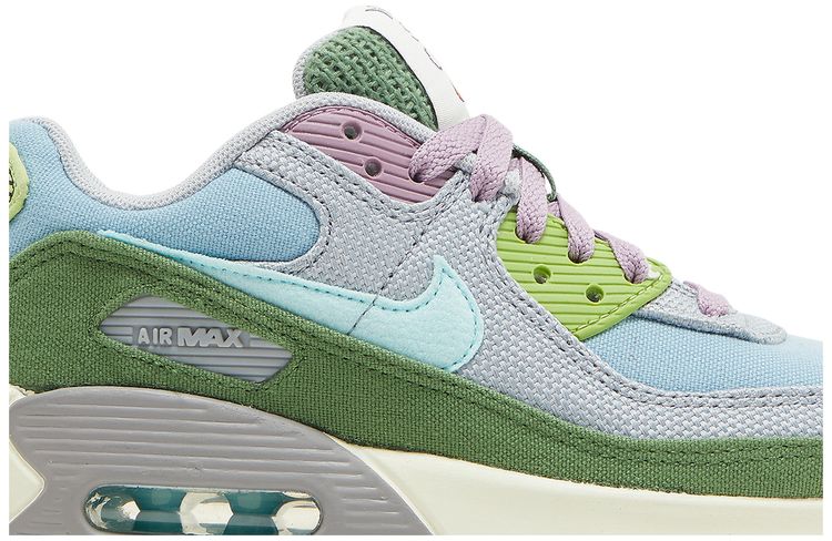 Nike Air Max 90 SE GS Sun Club   Worn Blue Treeline