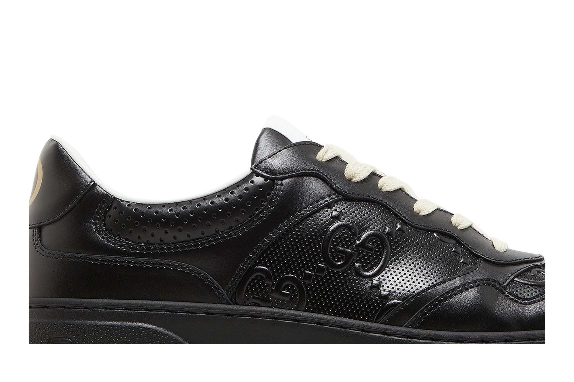 Buy Gucci GG Embossed Sneaker 'Black' - 669582 1XL10 1000 | GOAT