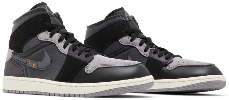 Air Jordan 1 Mid SE Craft Inside Out   Black