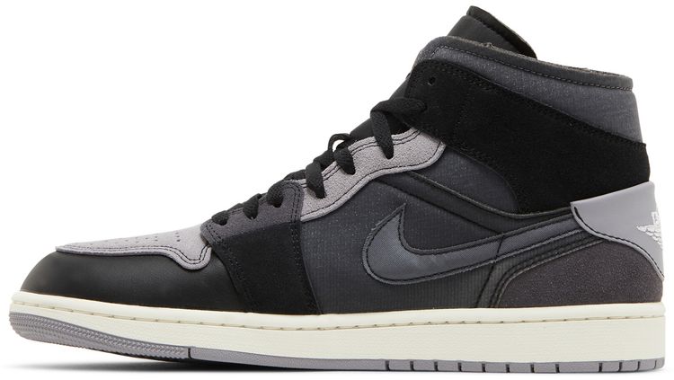 Air Jordan 1 Mid SE Craft Inside Out   Black