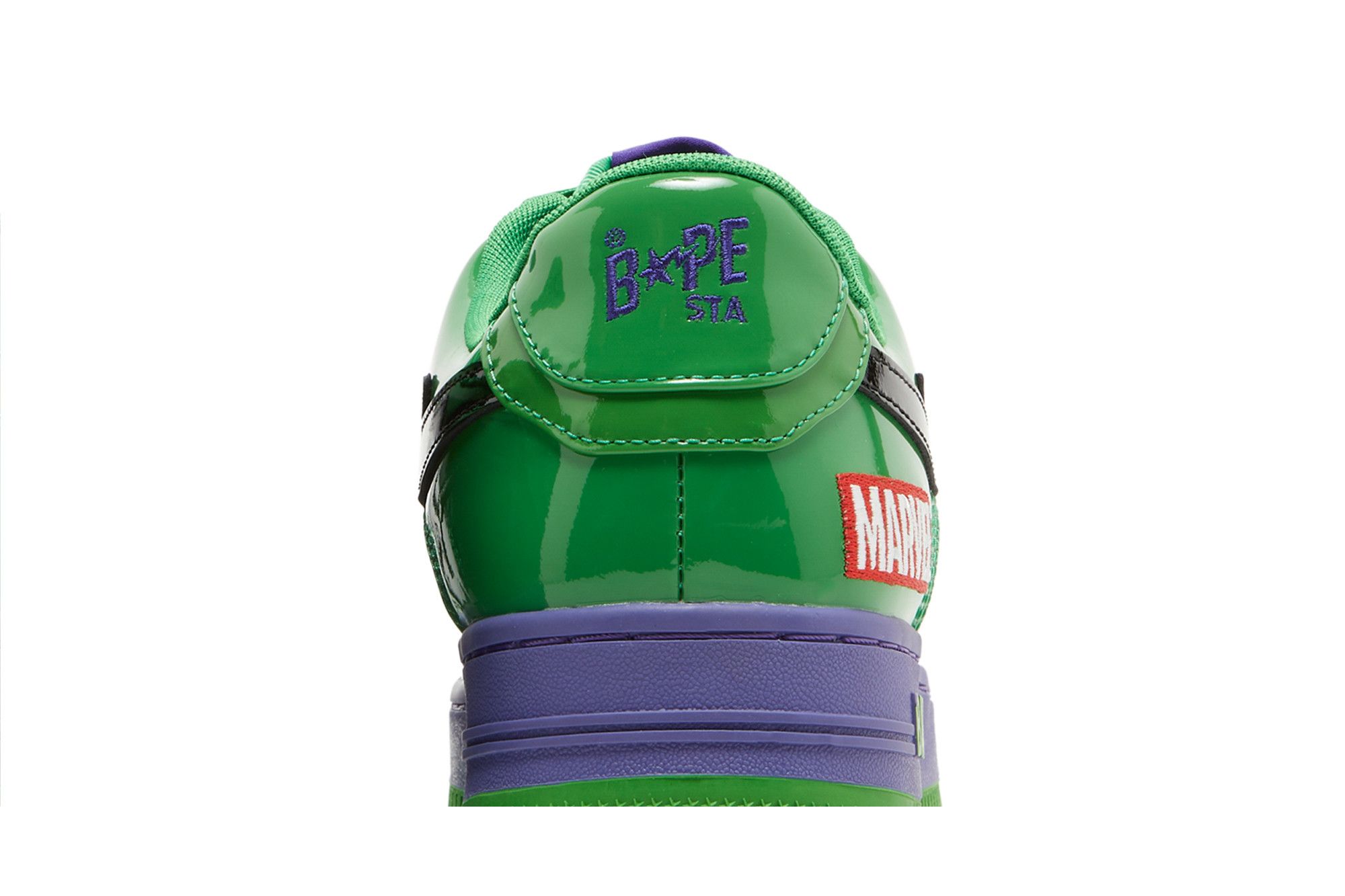 Size 12.0 Marvel x Bapesta Hulk