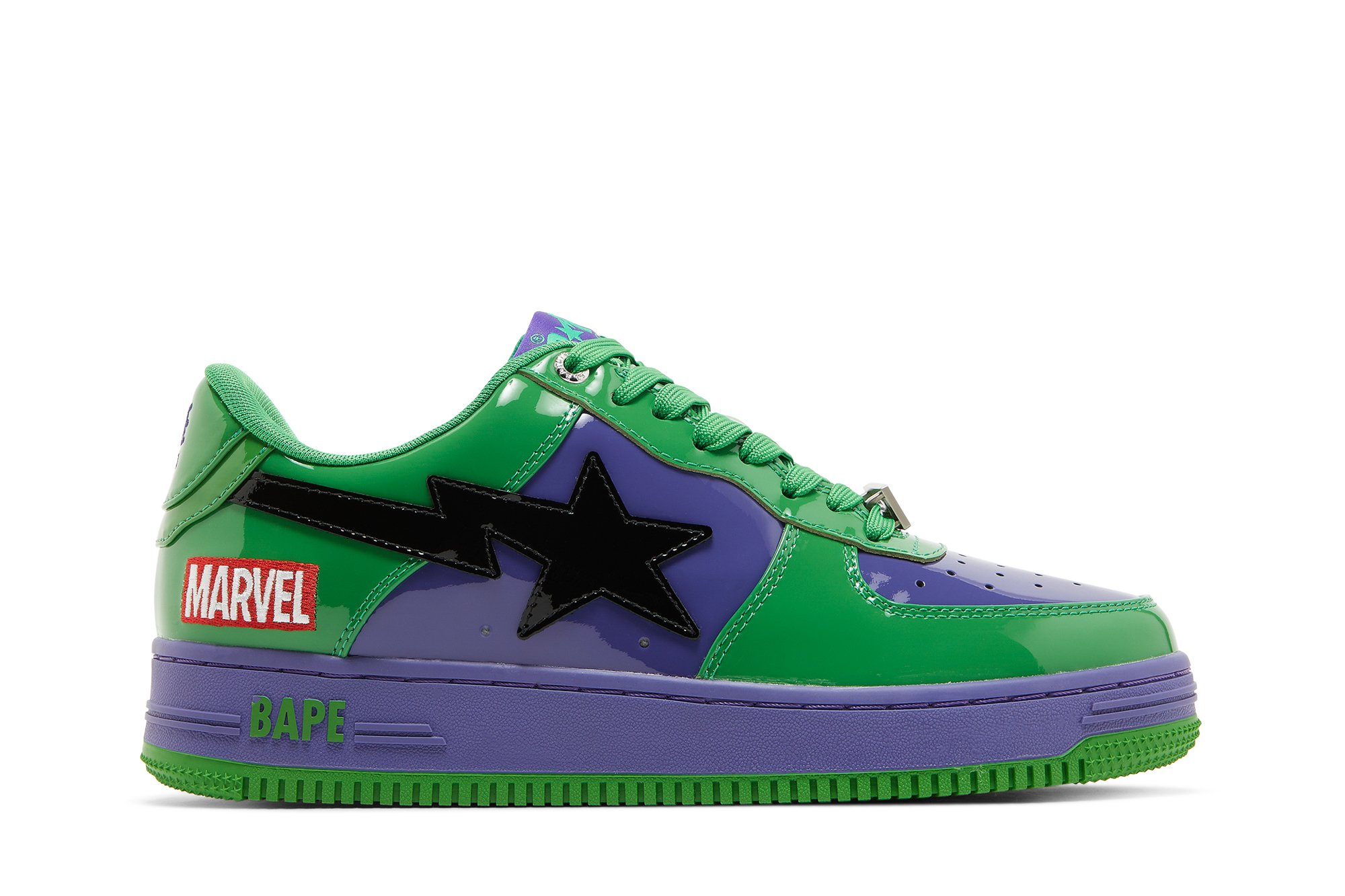 Buy Marvel x Bapesta 'Hulk' - 1I73191904 | GOAT