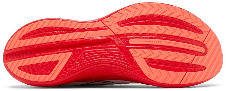 Saucony Endorphin Speed 3 White ViZiRed