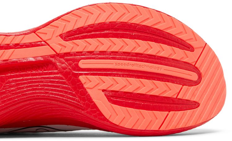 Saucony Endorphin Speed 3 White ViZiRed