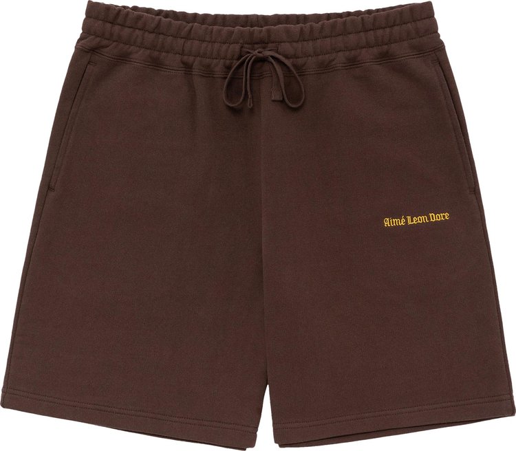 Aime Leon Dore Uniform Sweatshorts Coffee Bean