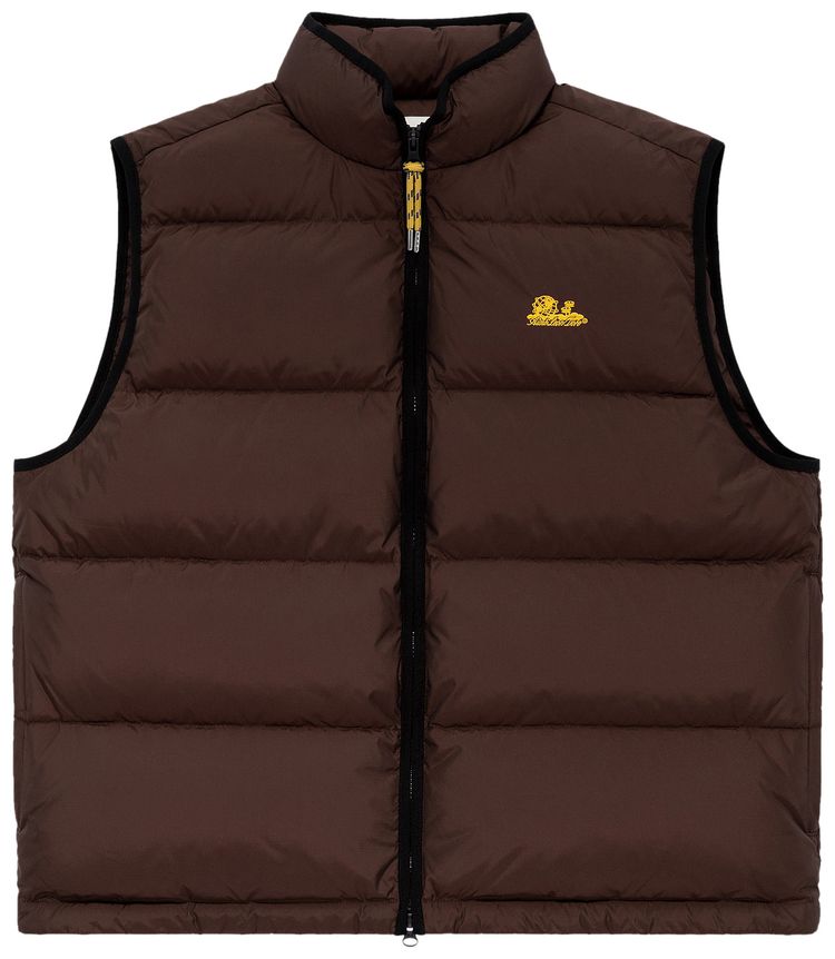 Aime Leon Dore Down Puffer Vest Coffee Bean