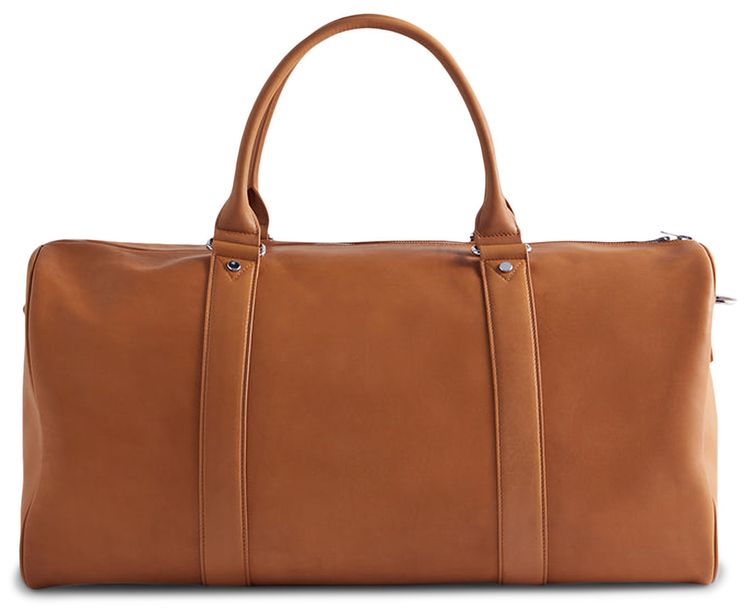 Kith For BMW Leather Duffle Bag Desert