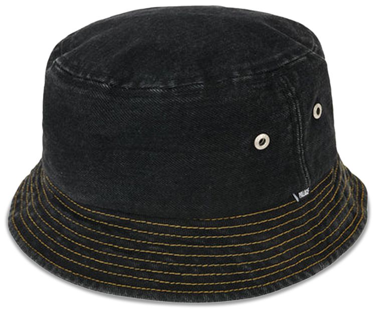 Palace Duck Denim Bucket Black