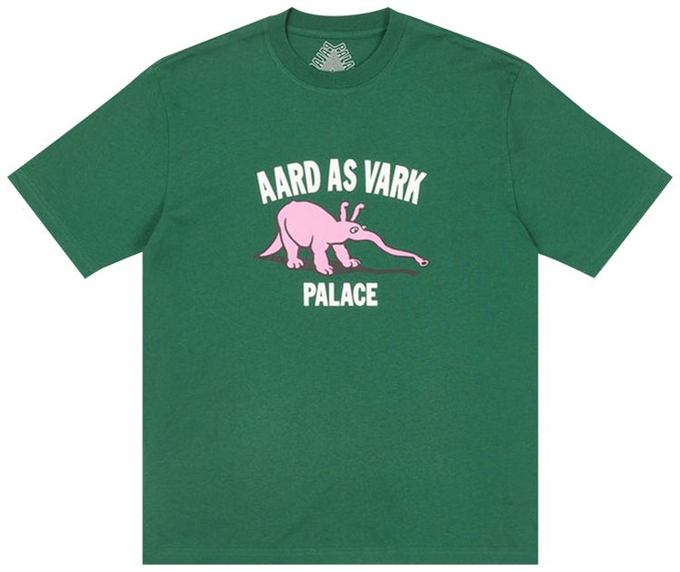 Palace Aard As Vark T Shirt Green