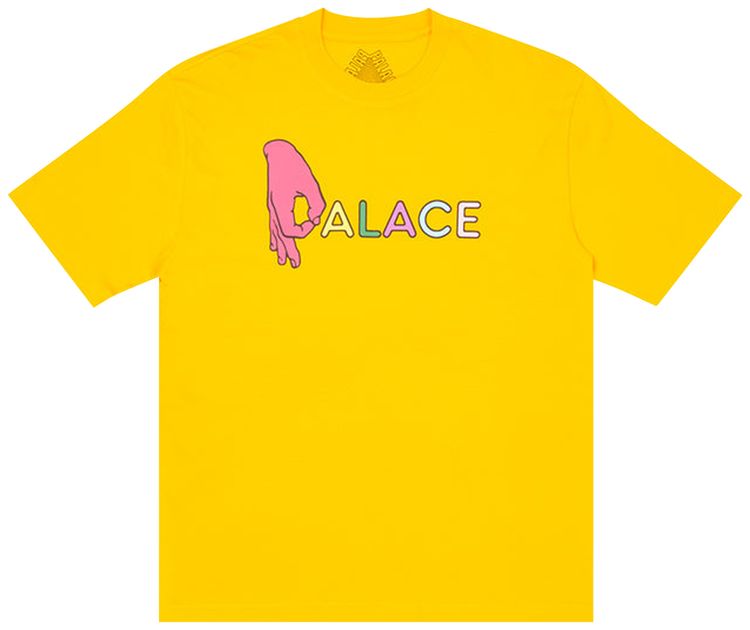 Palace A Ok T Shirt Yellow