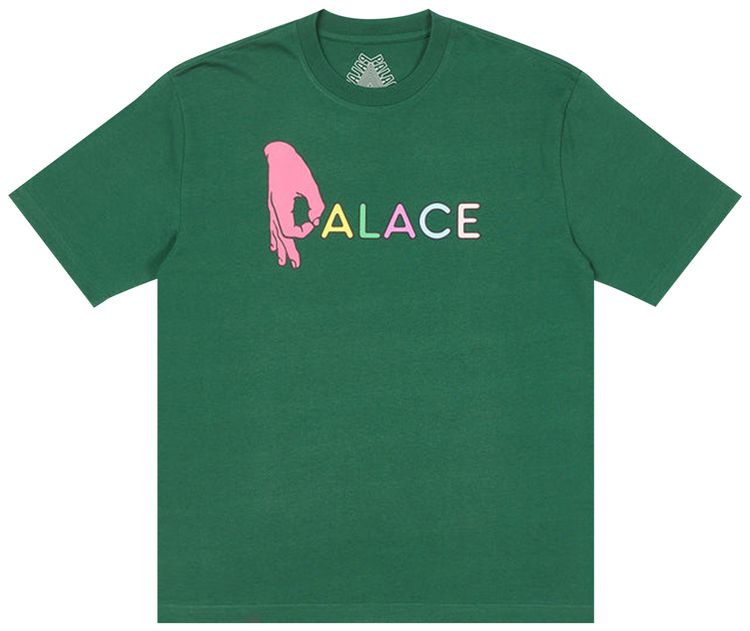 Palace A Ok T Shirt Green