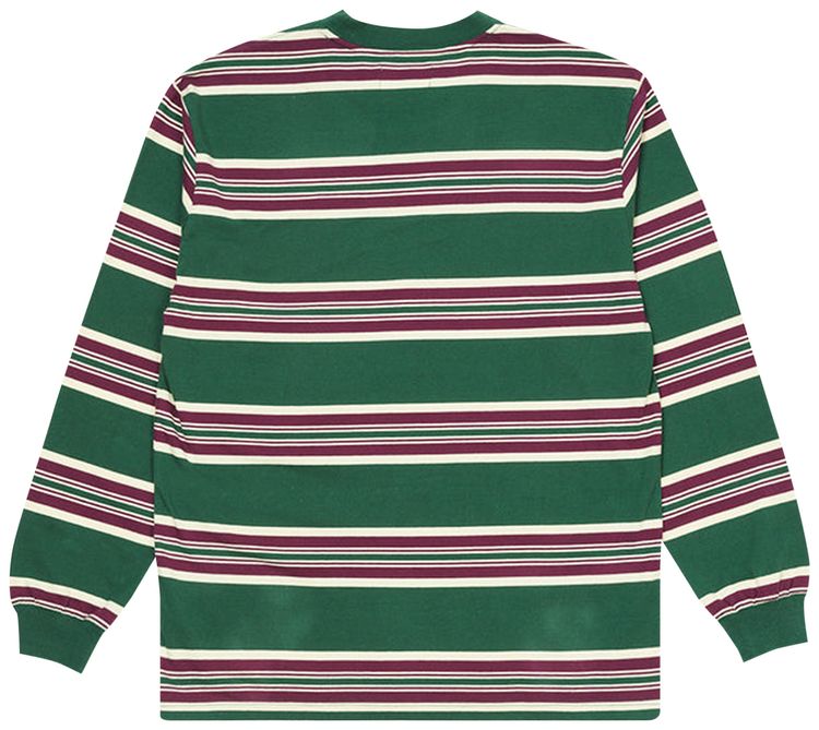 Palace Stoner Stripe Longsleeve Top Green