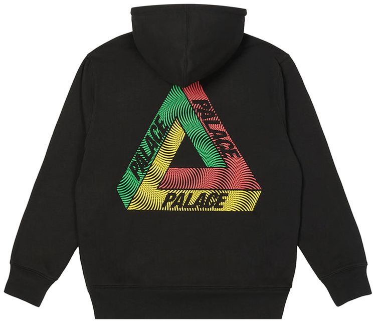 Palace Swirl Tri Ferg Hood Black