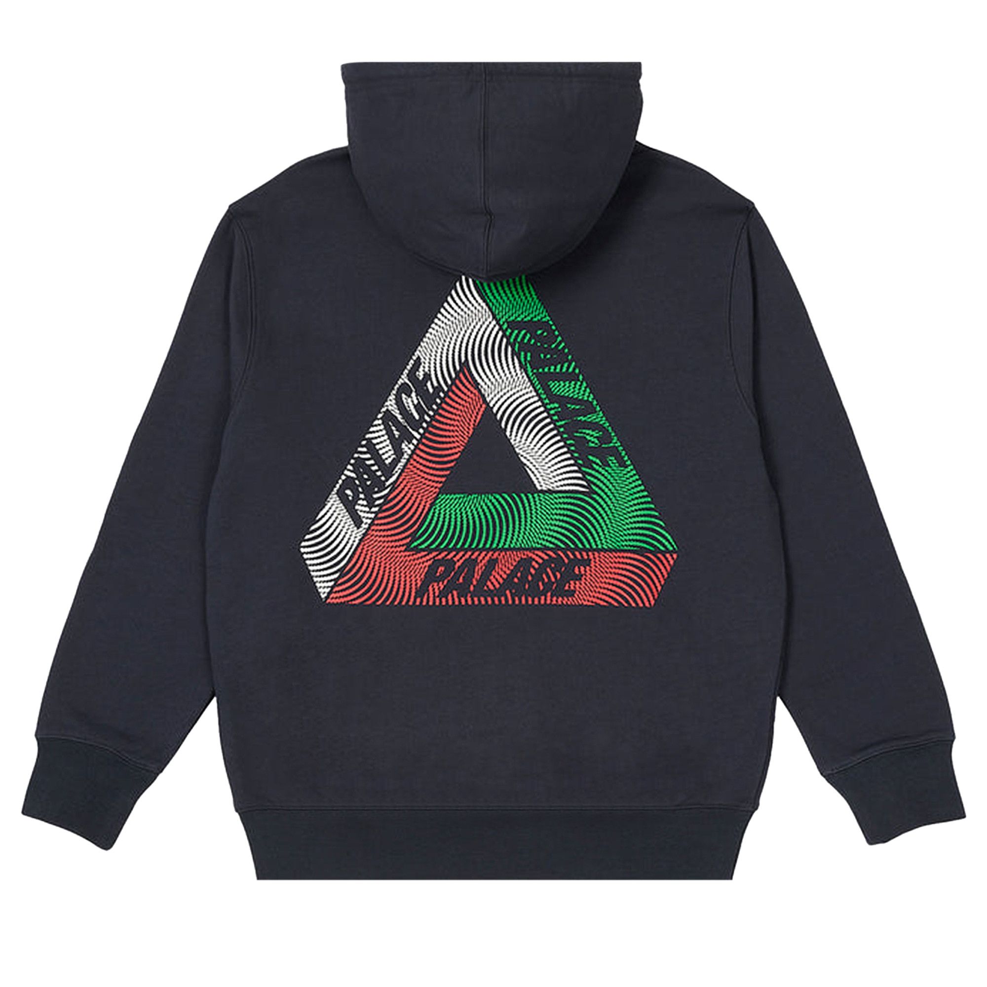 Buy Palace Swirl Tri Ferg Hood Navy P23HD110 GOAT