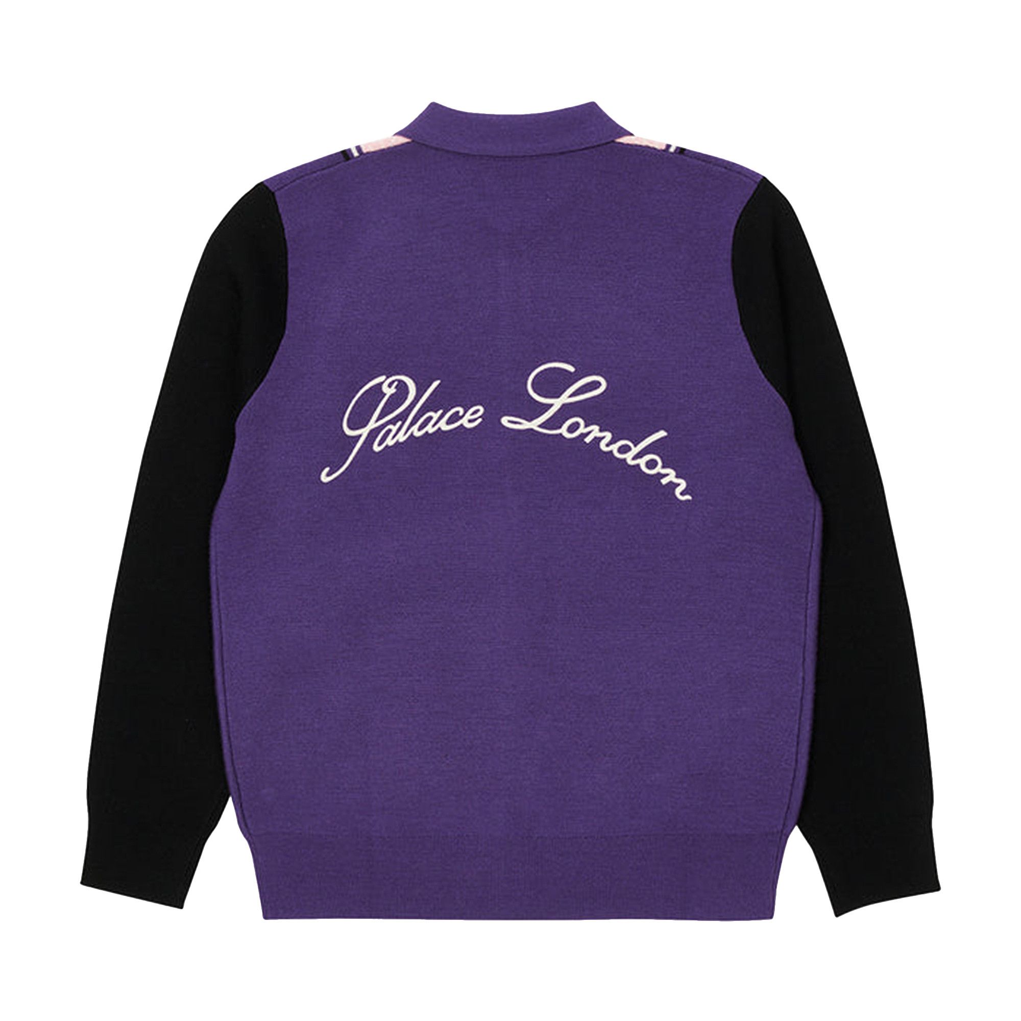 Buy Palace London Knitted Polo 'Purple' - P23KW141 | GOAT