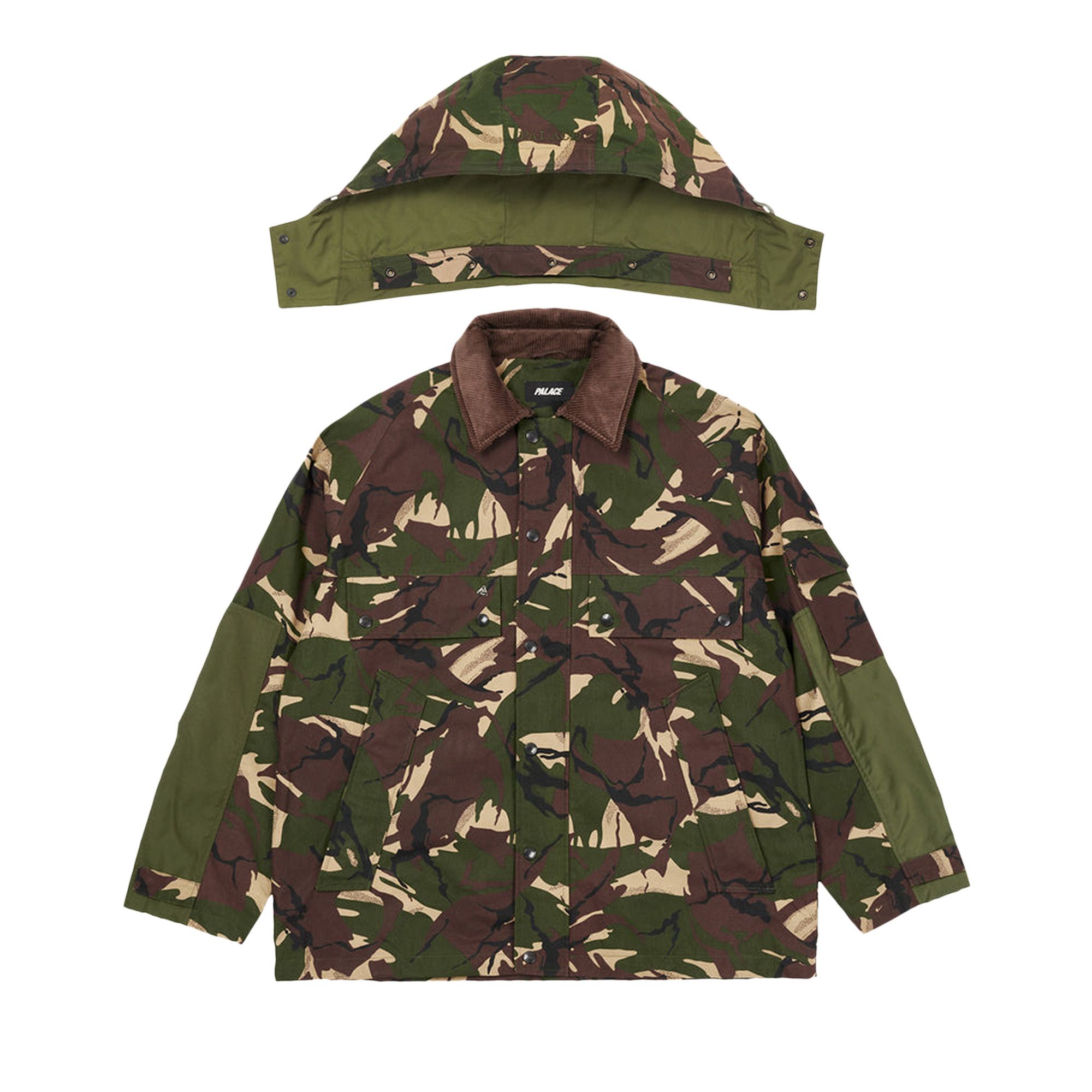 【激安アウトレット!】 Buy Palace Formula Jacket 'Woodland Dpm' - P21JK073 | GOAT ミリタリージャケット