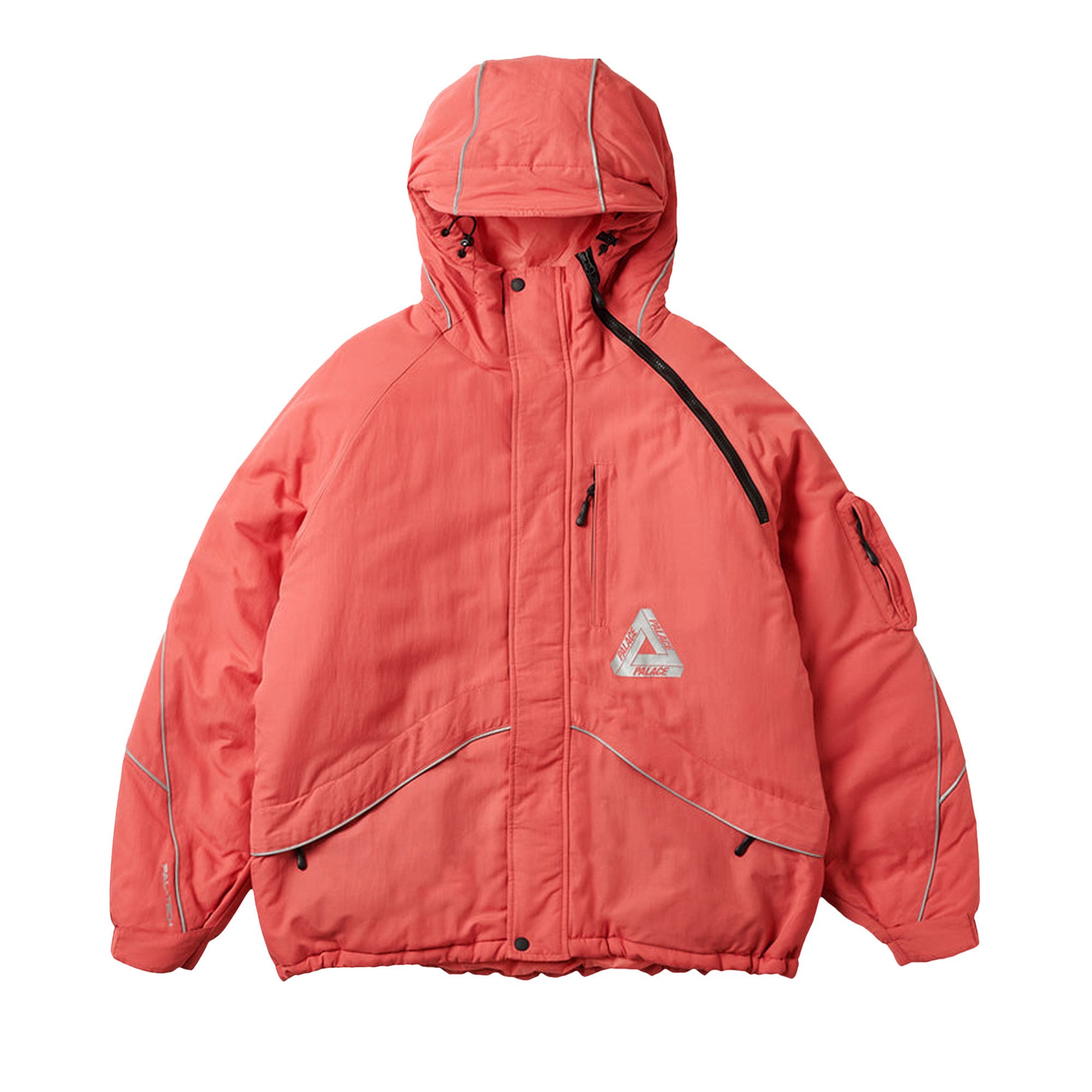 Buy Palace M-Tech Hooded Jacket 'Red' - P23JK122 | GOAT