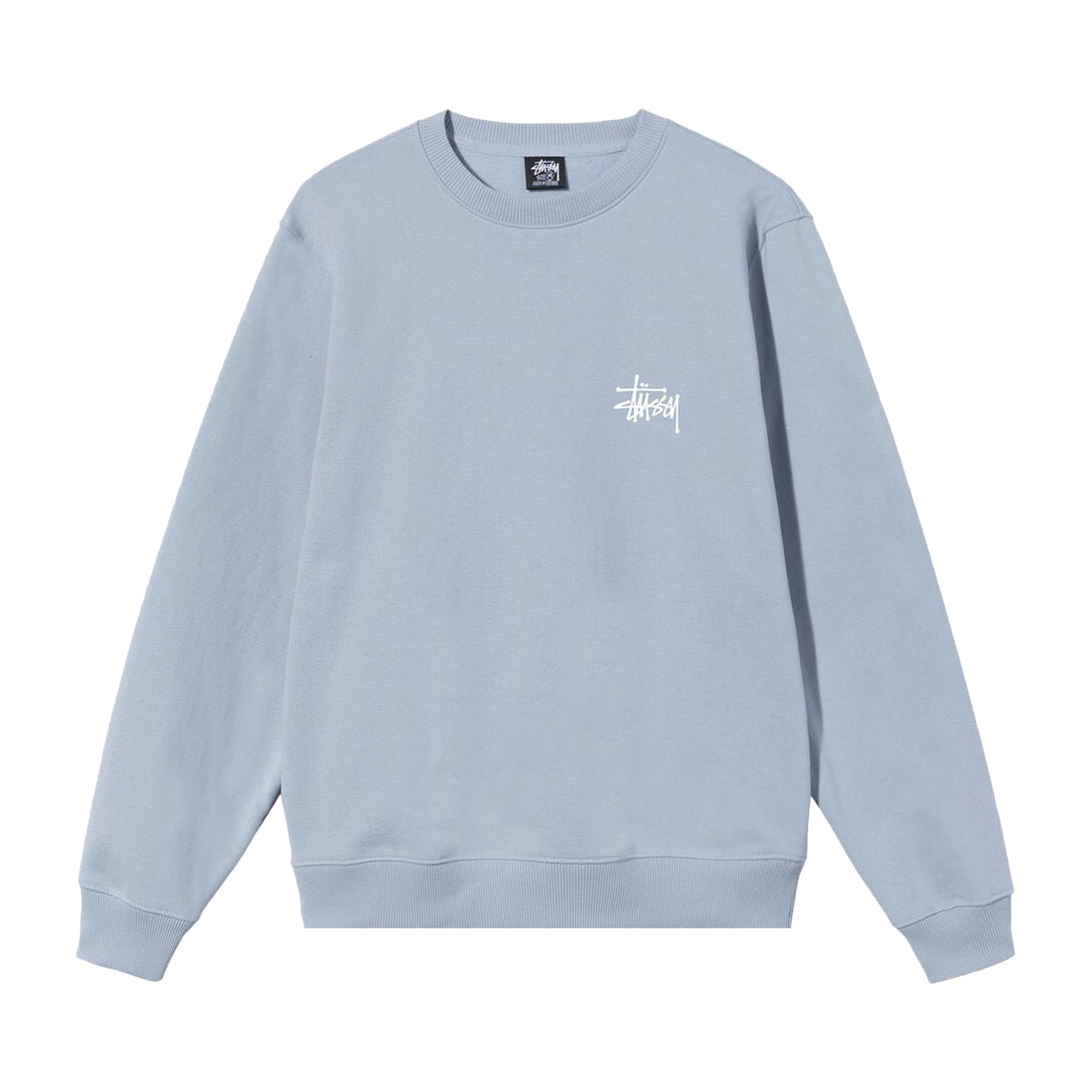 Stussy Basic Crew 'Steel'