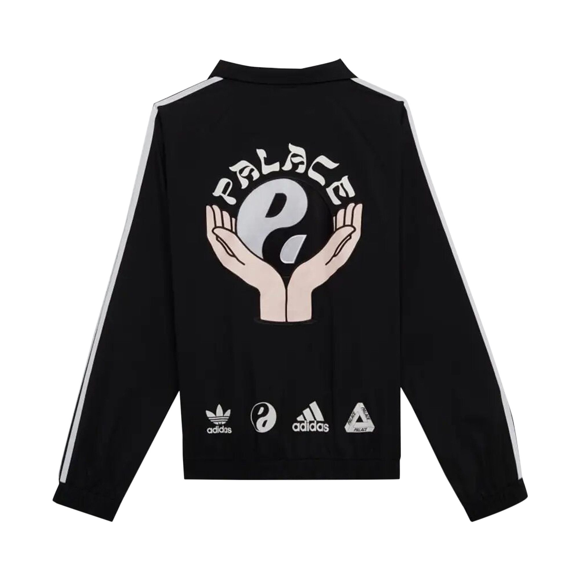 Buy adidas x Palace Zip Track Top Black H59100 GOAT UK
