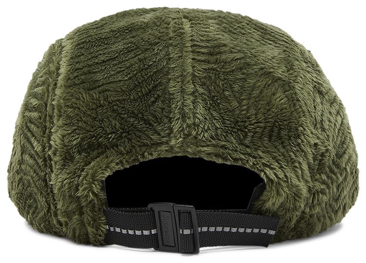 Supreme Swirl Fleece Camp Cap Olive