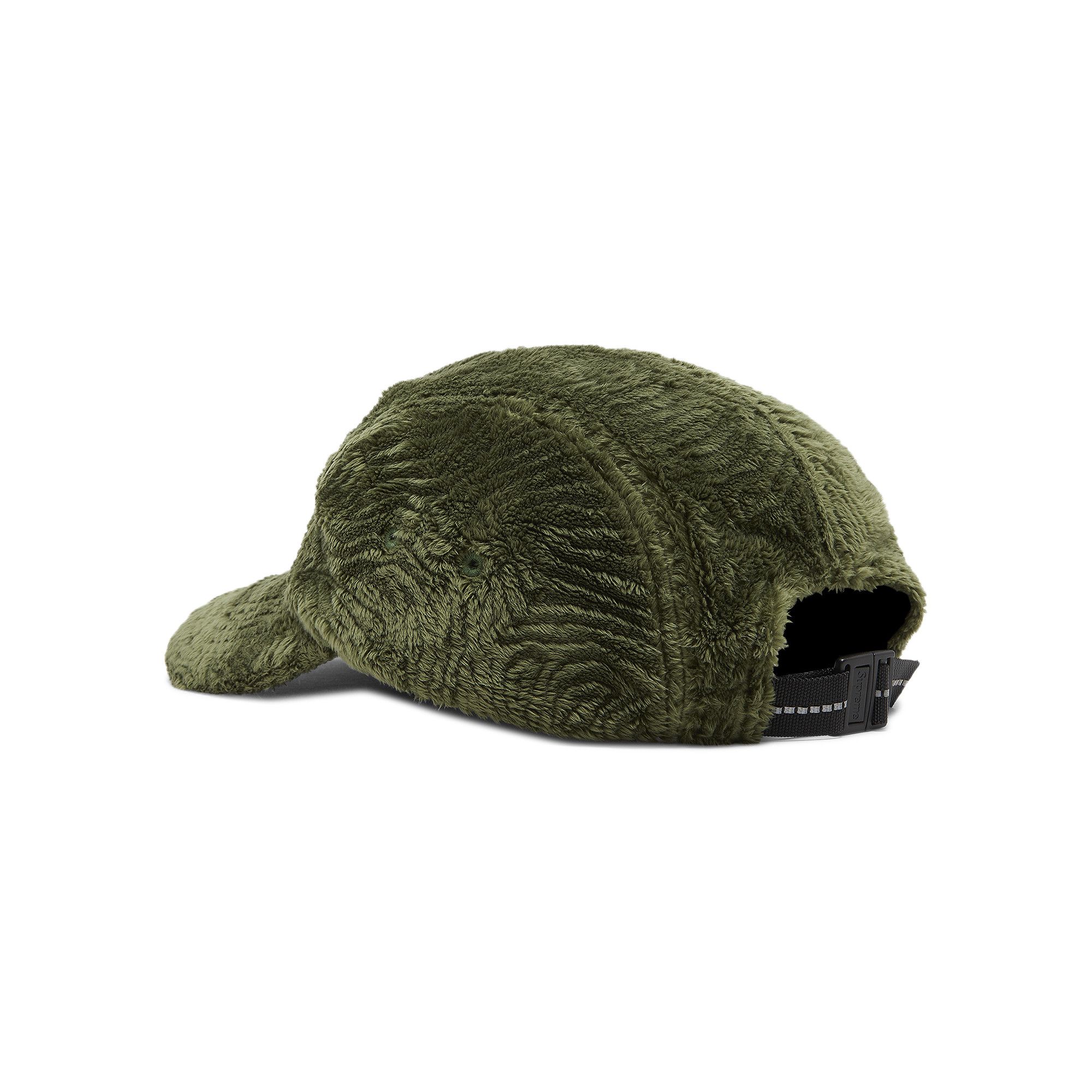 Buy Supreme Swirl Fleece Camp Cap 'Olive' - FW22H80 OLIVE | GOAT