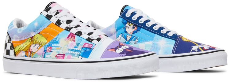 Sailor Moon x Vans Old Skool Pretty Guardian Patchwork