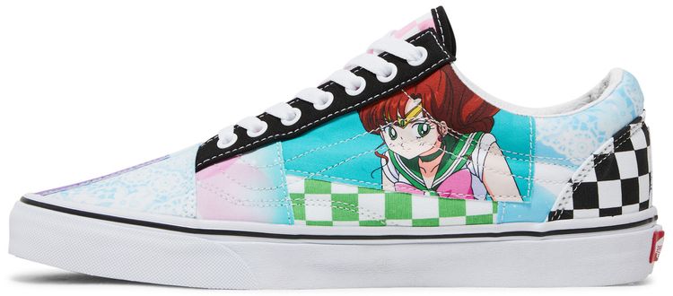 Sailor Moon x Vans Old Skool Pretty Guardian Patchwork