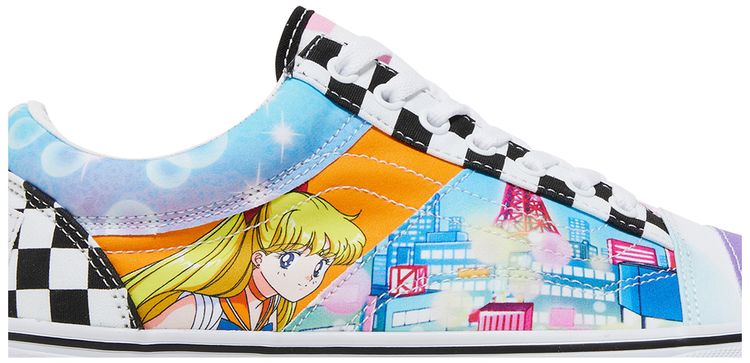 Sailor Moon x Vans Old Skool Pretty Guardian Patchwork