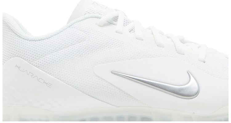 Nike Alpha Huarache 8 Pro White Metallic Silver