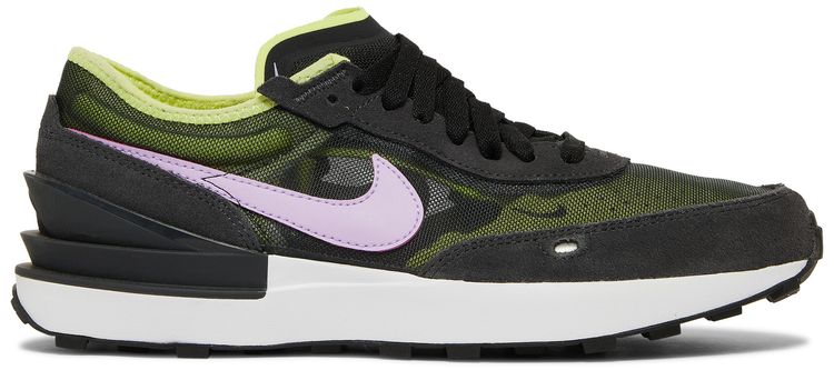 Nike Waffle One GS Light Lemon Twist Lilac