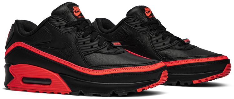 Undefeated x Nike Air Max 90 Black Solar Red