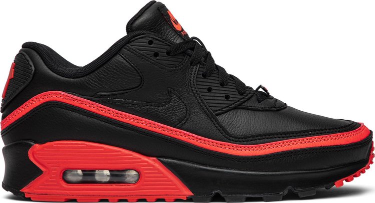 Undefeated x Air Max 90 'Black Solar Red'
