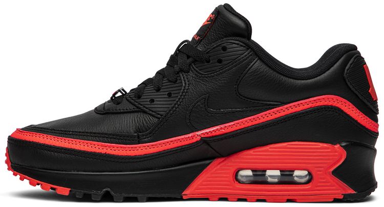 Undefeated x Nike Air Max 90 Black Solar Red