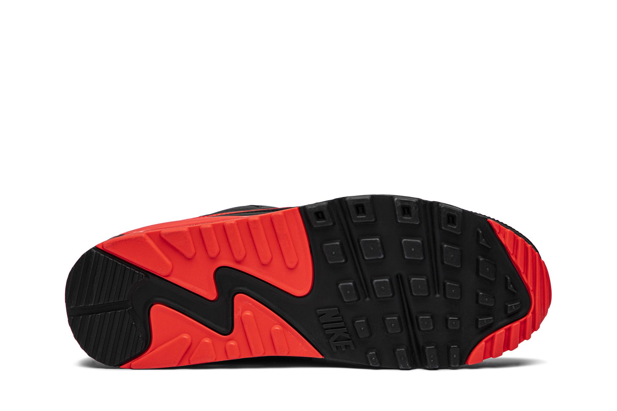 Buy Undefeated x Air Max 90 'Black Solar Red' - CJ7197 003