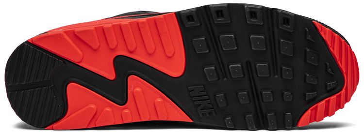 Undefeated x Nike Air Max 90 Black Solar Red