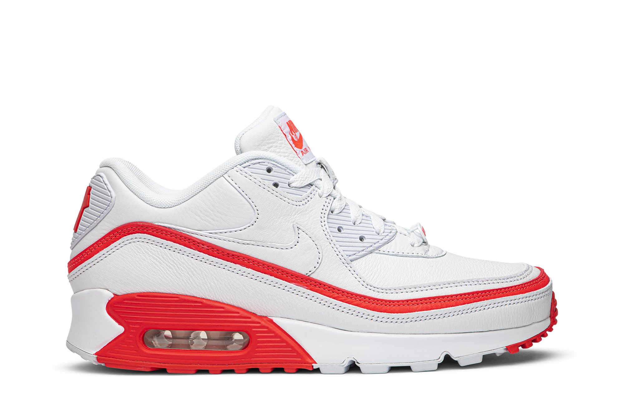 Undefeated x Air Max 90 'White Solar Red'