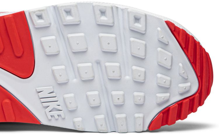 Undefeated x Nike Air Max 90 White Solar Red