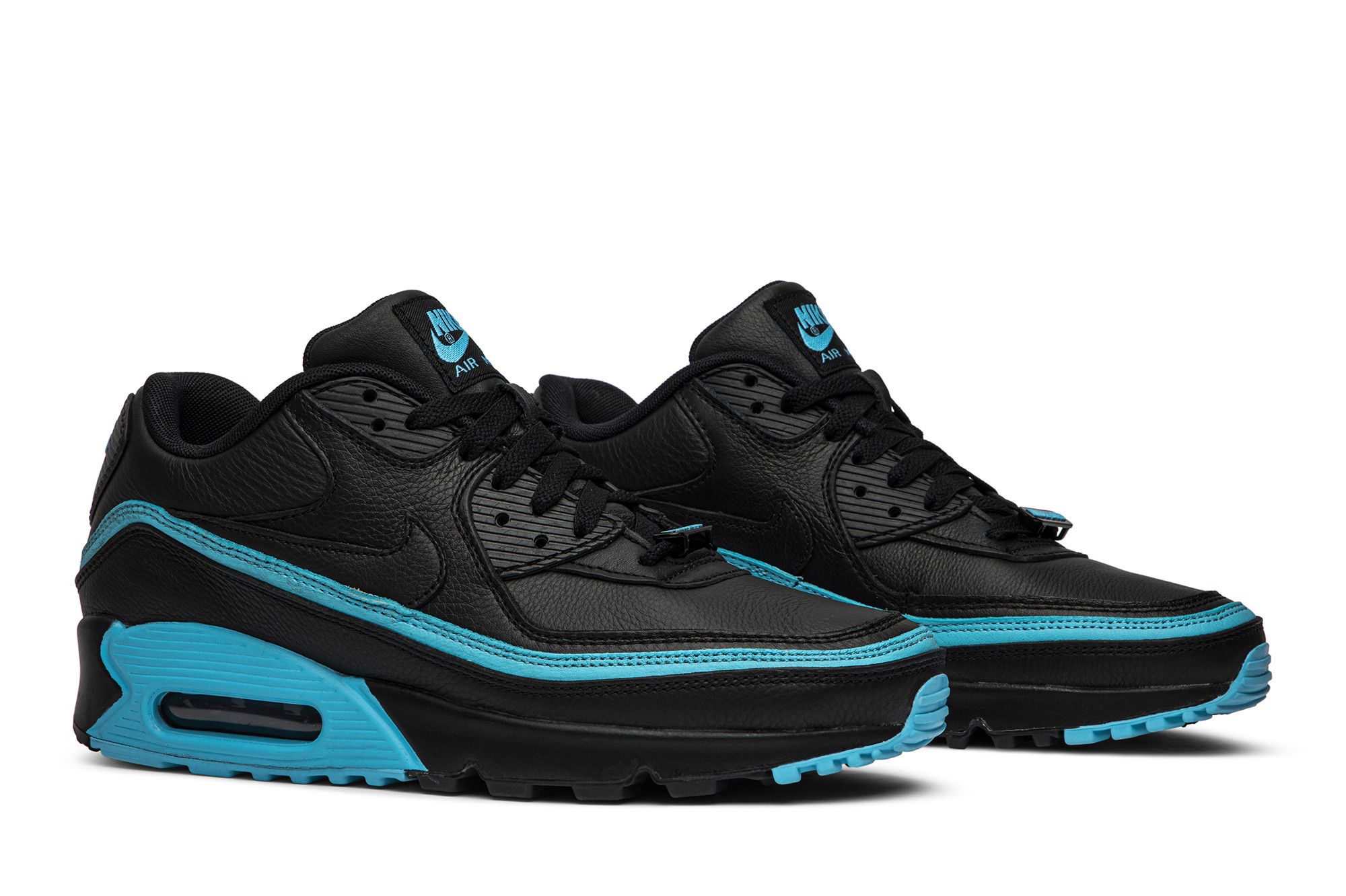 Buy Undefeated x Nike Air Max 90 'Black Blue Fury' - CJ7197 002 | GOAT