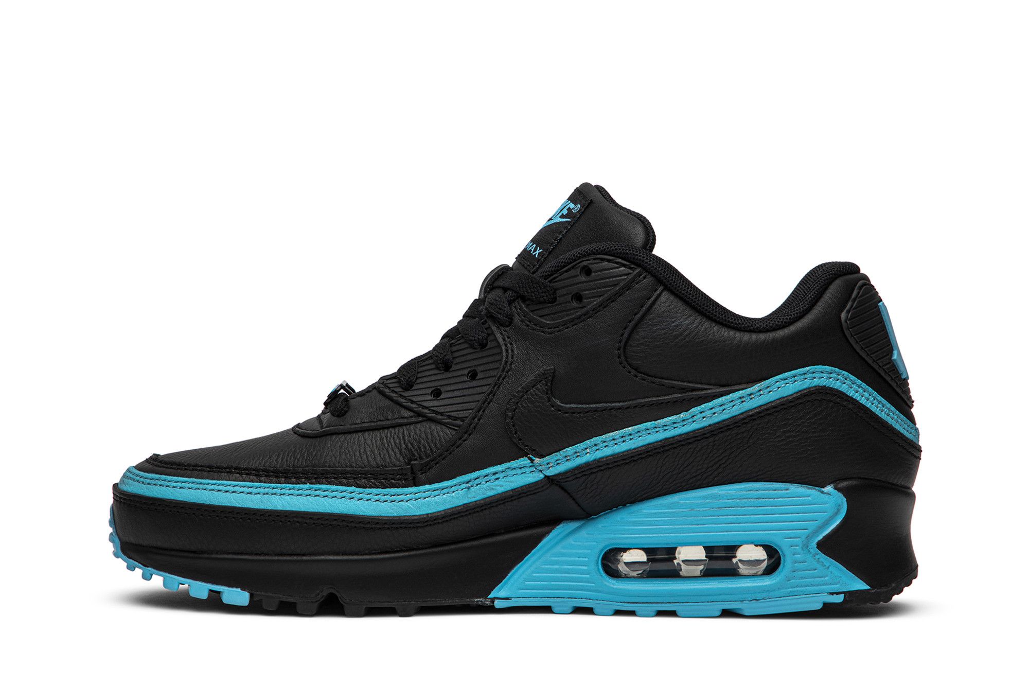 Buy Undefeated x Nike Air Max 90 'Black Blue Fury' - CJ7197 002 | GOAT