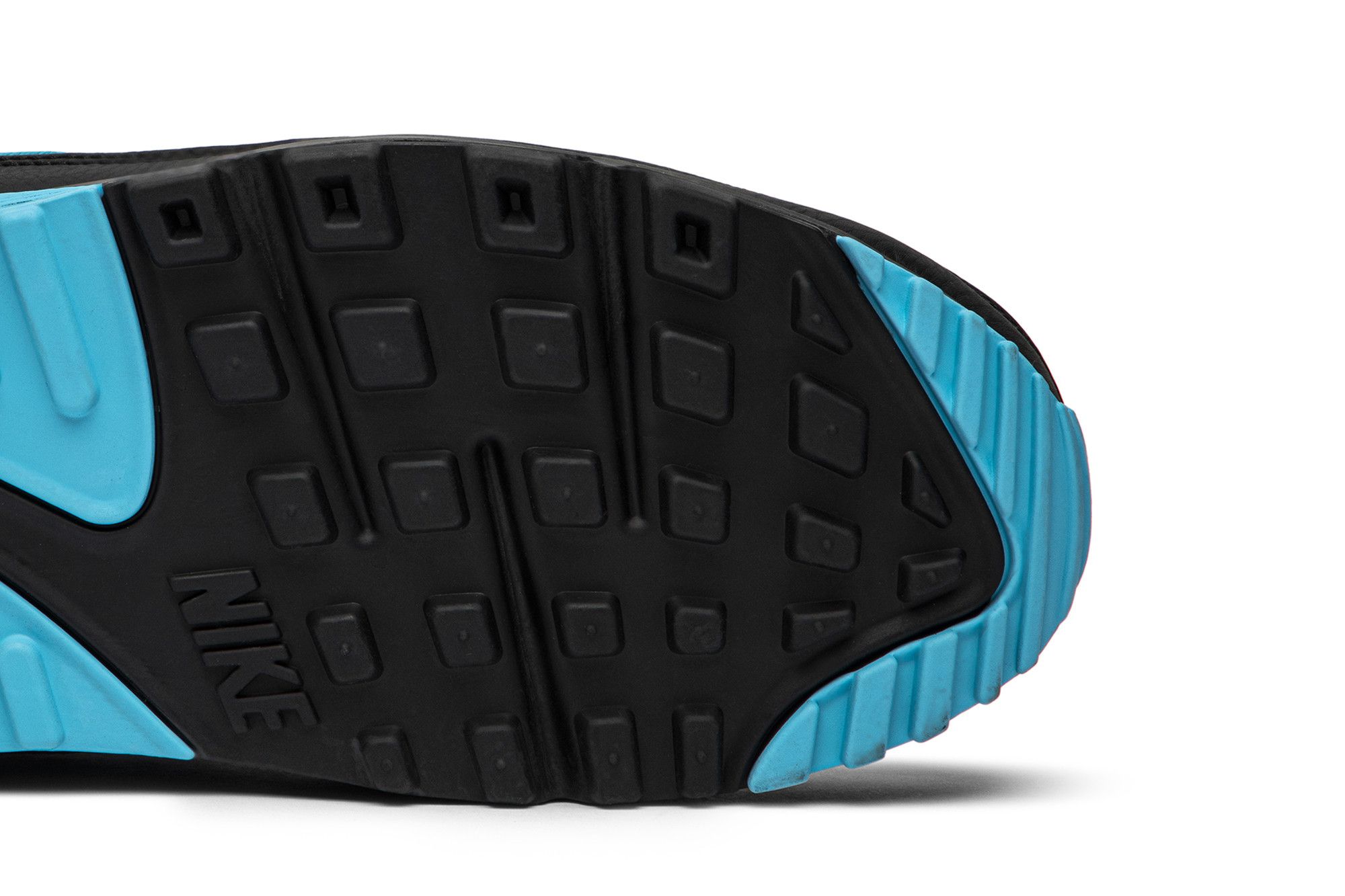 商品画像：楽天市場】NIKE ナイキ UNDEFEATED X AIR MAX 90 'BLACK BLUE 3
