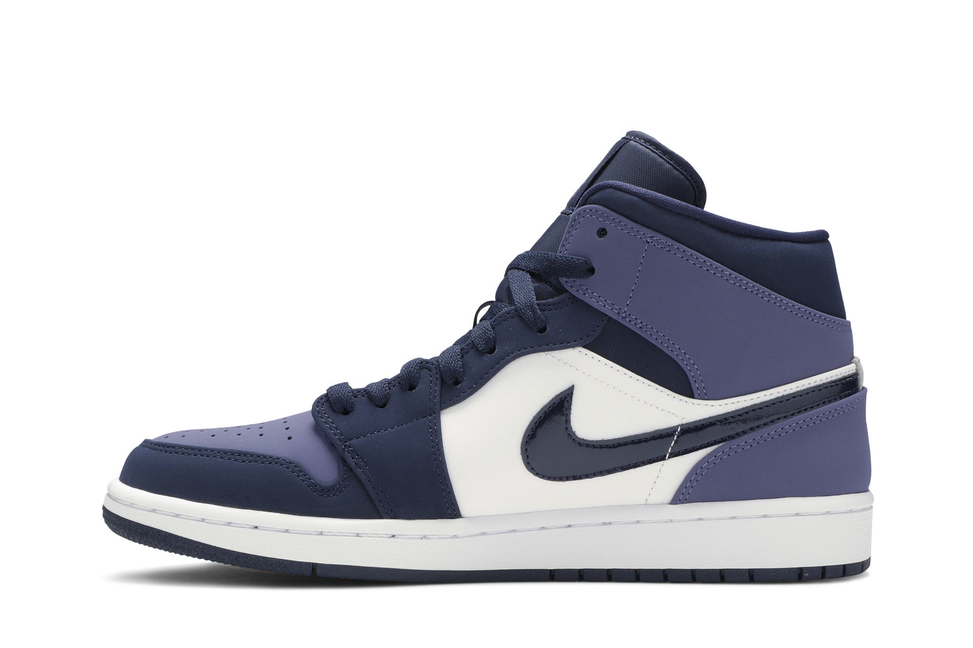 Size 10.0 Air Jordan 1 Mid 'Sanded Purple'
