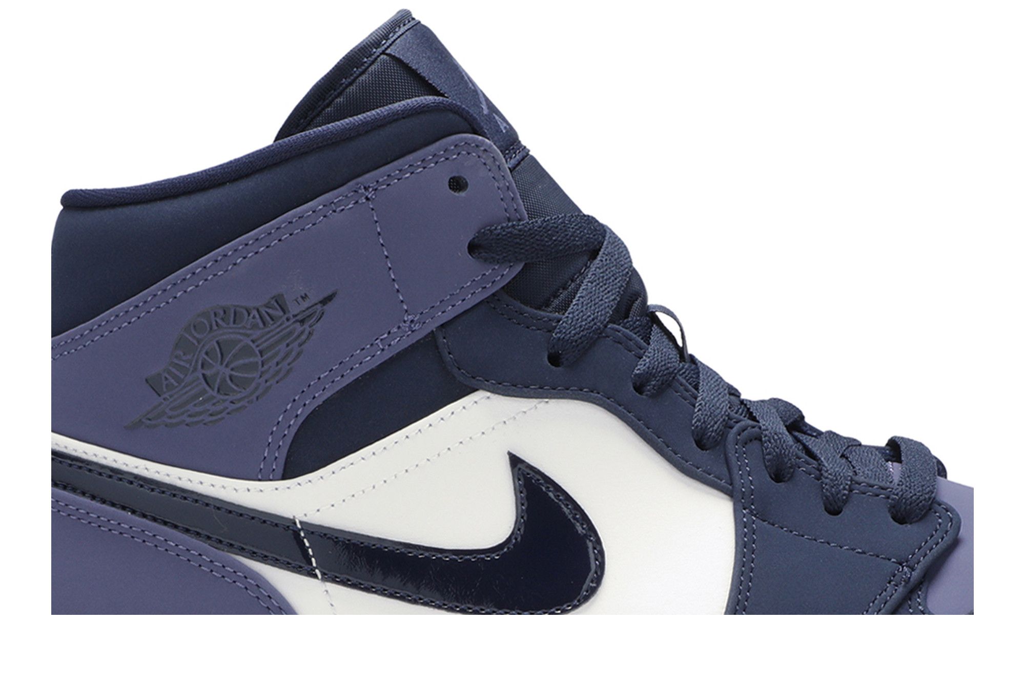 Size 10.0 Air Jordan 1 Mid Sanded Purple