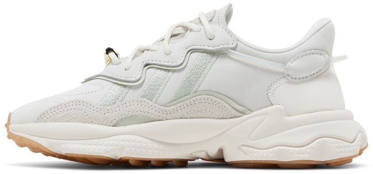 Adidas Wmns Ozweego White Linen Green Gum