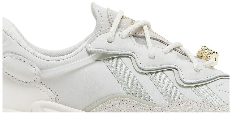 Adidas Wmns Ozweego White Linen Green Gum