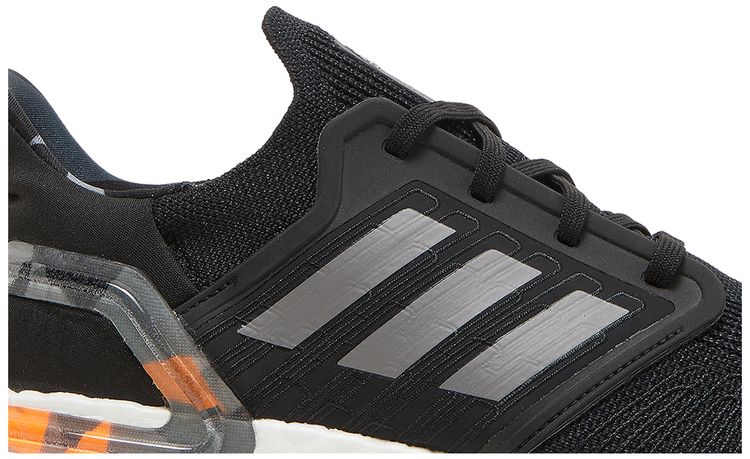 Adidas UltraBoost 20 Black Signal Orange Camo