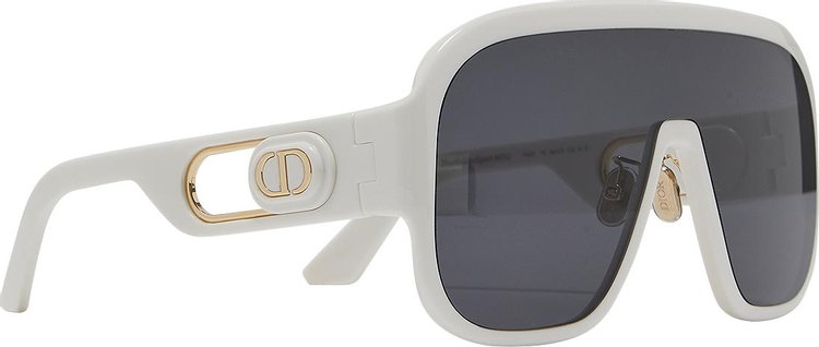 Dior Homme Bobby Sport Shield Sunglasses IvorySmoke