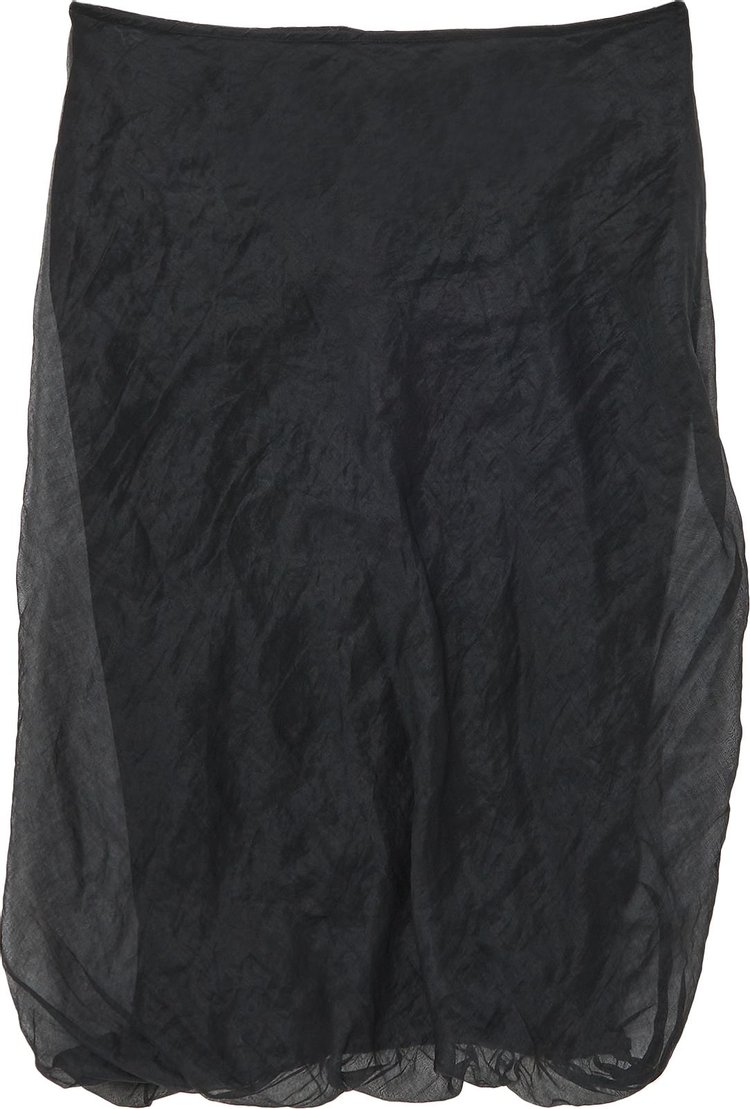 Vintage Gucci Layered Skirt 'Black'