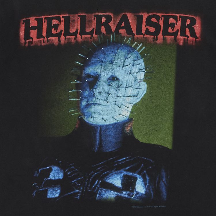 Vintage Hellraiser T Shirt Black